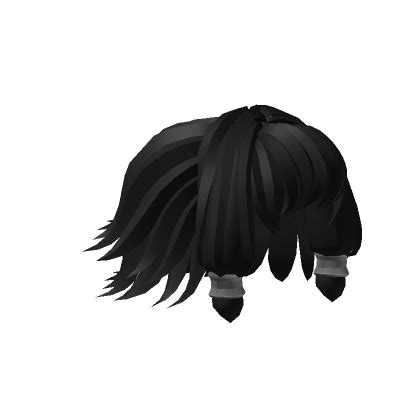 anime short black hair|black short anime hair roblox.